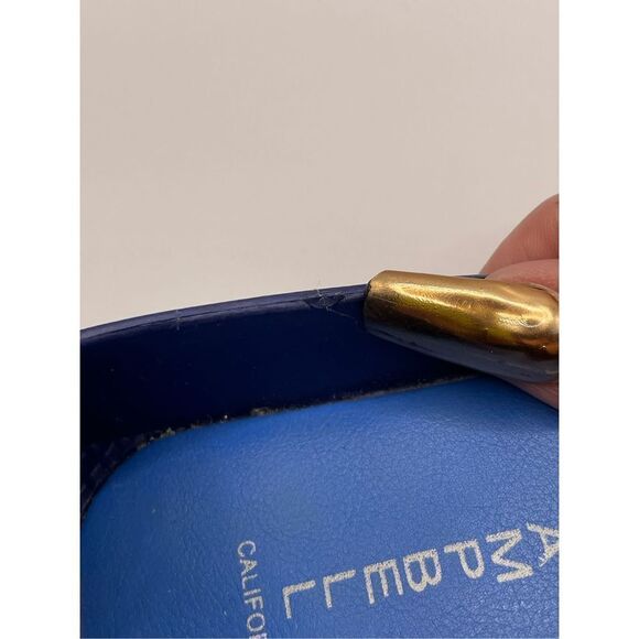 Jefferey Campbell Fling 2 Platform Wedge Blue Waterproof Sandals Women’s Size 6 - Picture 10 of 12